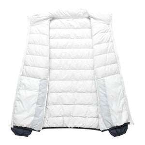 Duplex Ombre Ultra Light Puffer Jacket ,  - Streetwear Jacket - Slick Street