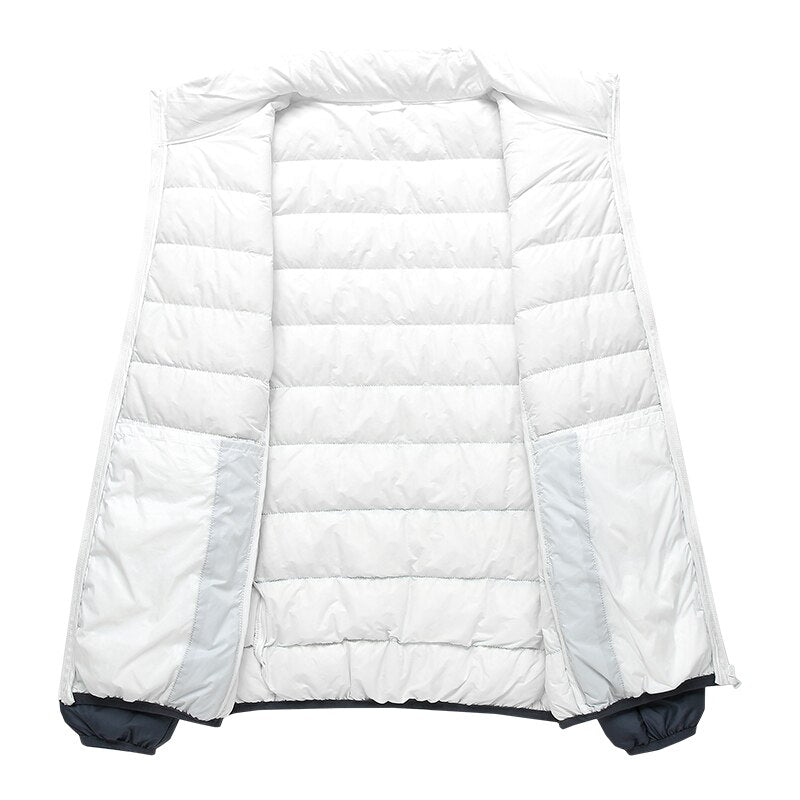 Duplex Ombre Ultra Light Puffer Jacket ,  - Streetwear Jacket - Slick Street