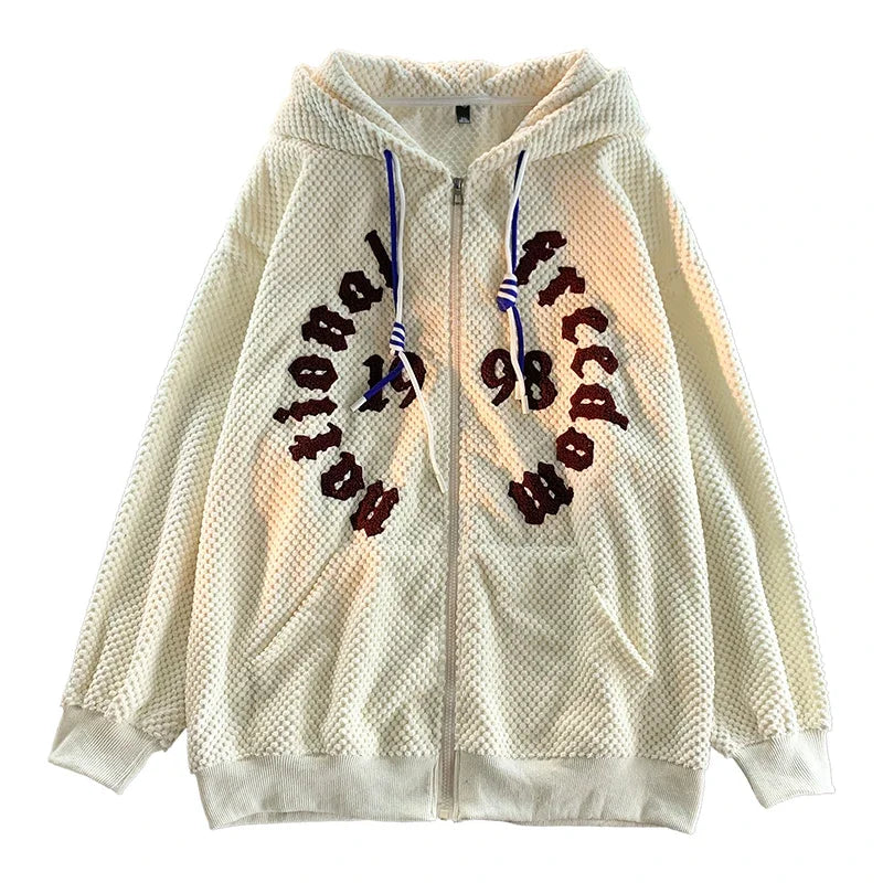 National Freedom 1998 Zipper Hoodie ,  - Streetwear Hoodie - Slick Street