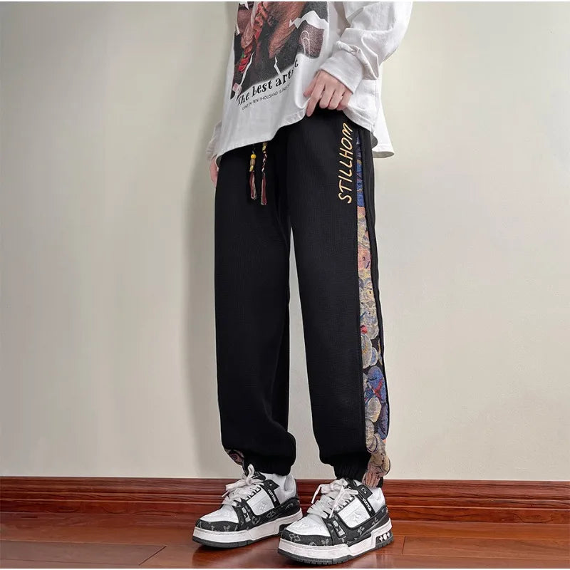 SH23 Korean Style Joggers ,  - Streetwear Joggers - Slick Street