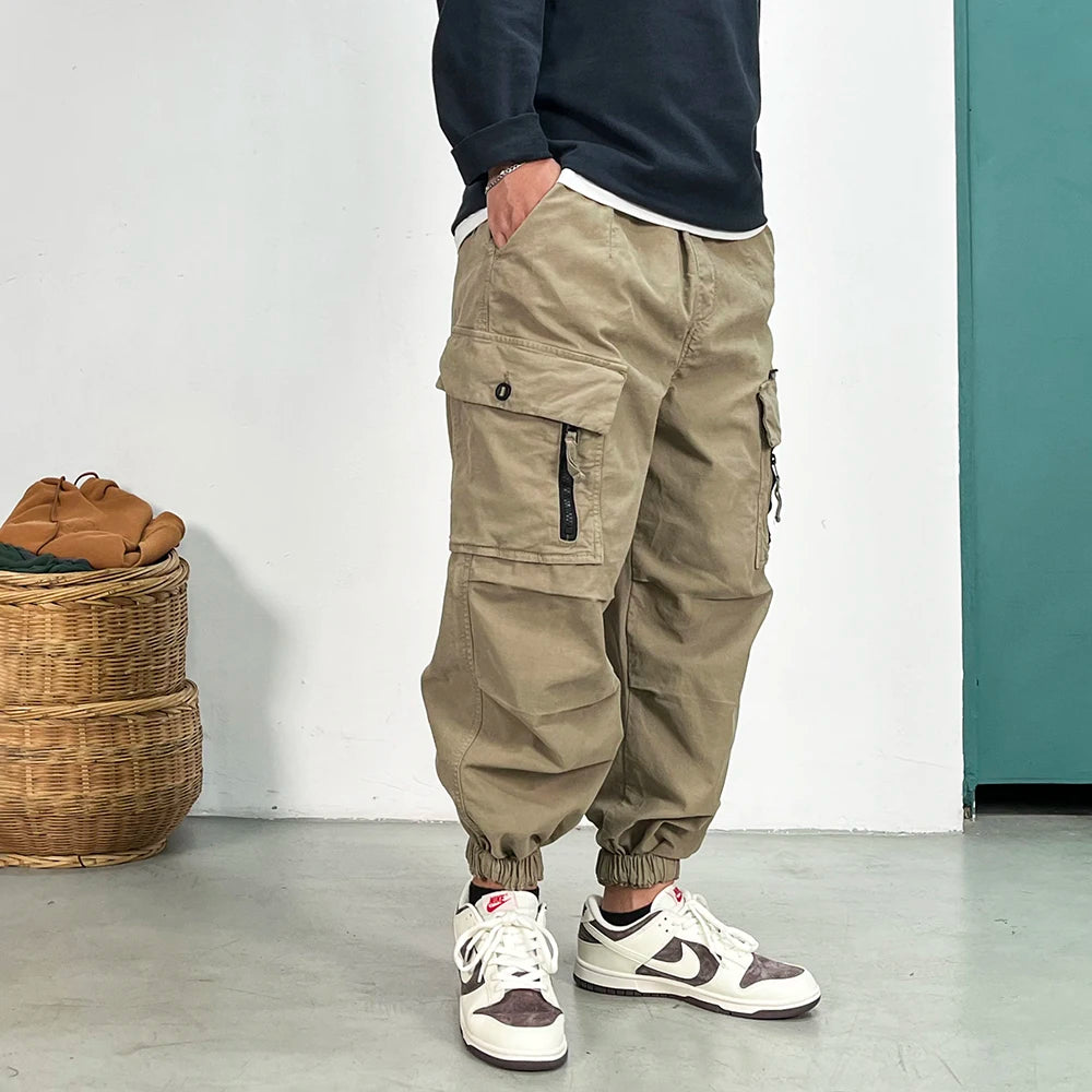 Desert Storm Cargo Pants Khaki, XXS - Streetwear Cargo Pants - Slick Street