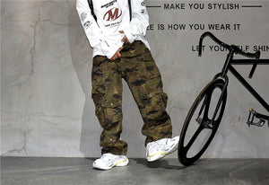 Jungle T24 Camo Cargo Pants , - Streetwear Pants - Slick Street