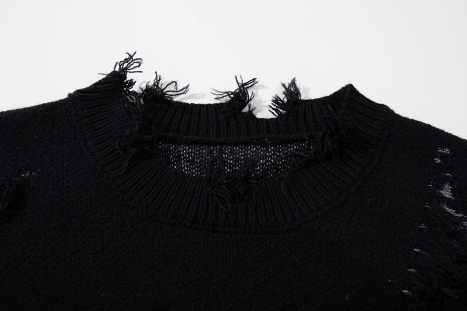 RA Distressed Sweatshirt , - Streetwear Sweatshirts - Slick Street