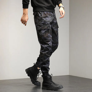 Drawstring Combat Military Cargo Pants ,  - Streetwear Pants - Slick Street