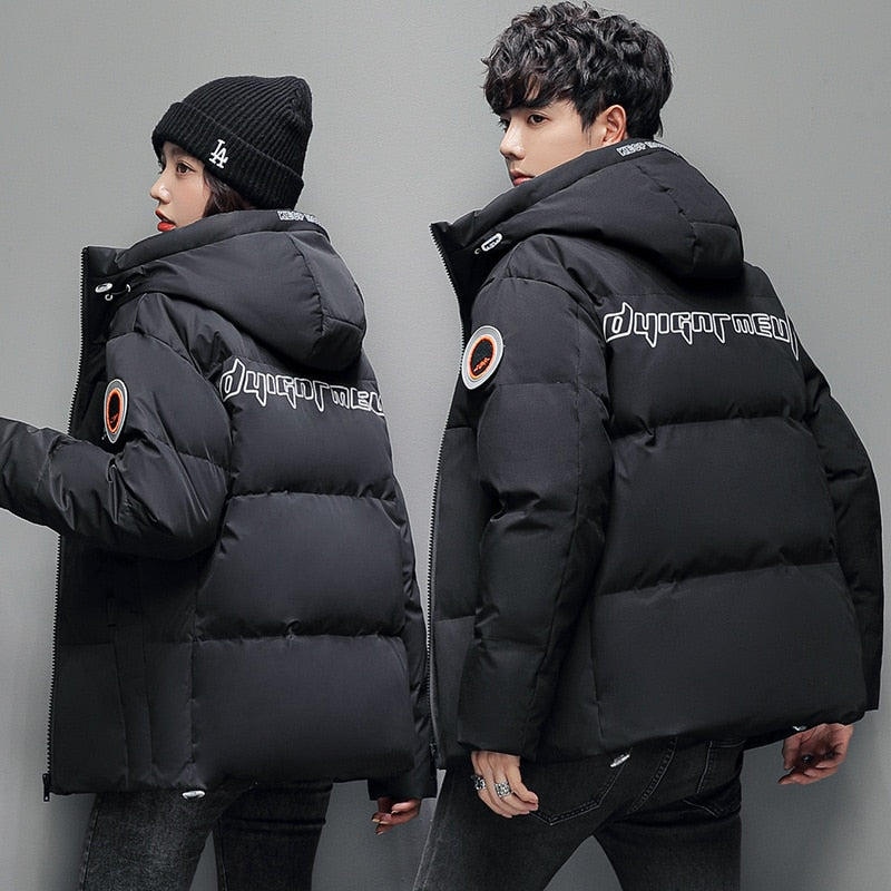 DQ Gradient Puffer Jacket ,  - Streetwear Jacket - Slick Street