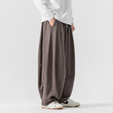 Lantern Loose Style Pants XS, Dark gray - Streetwear Pants - Slick Street