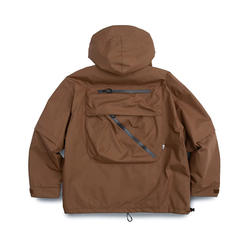 STFK Multi Pocket Zipper Cargo Hoodie ,  - Streetwear Hoodie - Slick Street