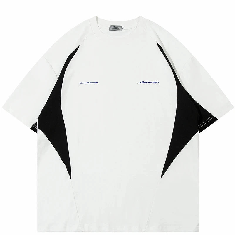 Casual Sport Style Oversized T-Shirt ,  - Streetwear T-Shirt - Slick Street