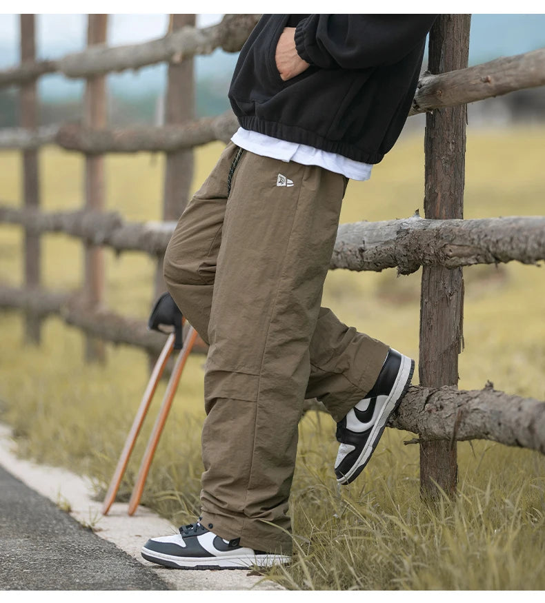 Hiking Style Straight Leg Pants , - Streetwear Pants - Slick Street