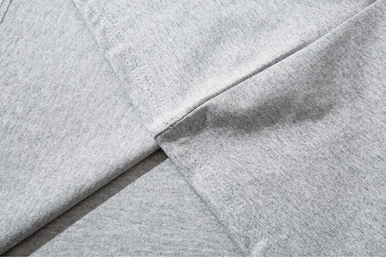 Star Shape Melting Letter Graphic T-Shirt , - Streetwear T-Shirts - Slick Street