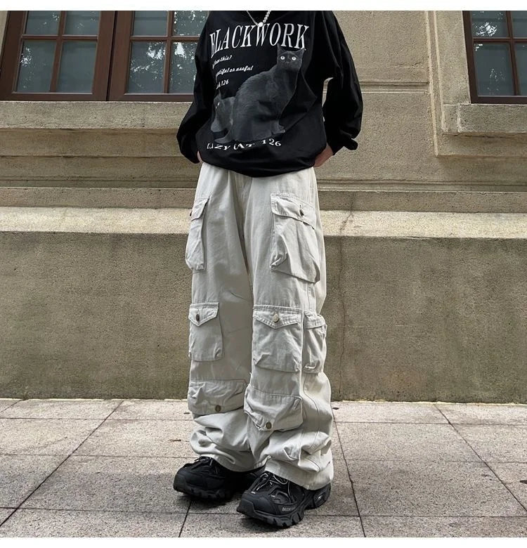 MA99 Cargo Pants , - Streetwear Cargo Pants - Slick Street