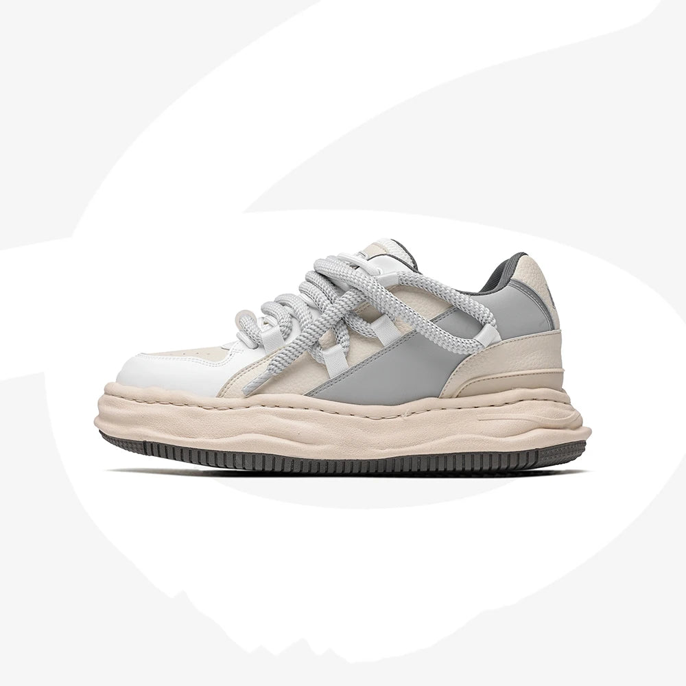 AMIY X26 Beige Gray, 36 - Streetwear Shoes - Slick Street