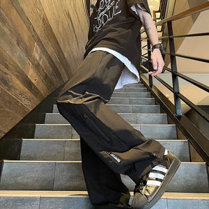 BK26 Nylon Pants ,  - Streetwear Pants - Slick Street