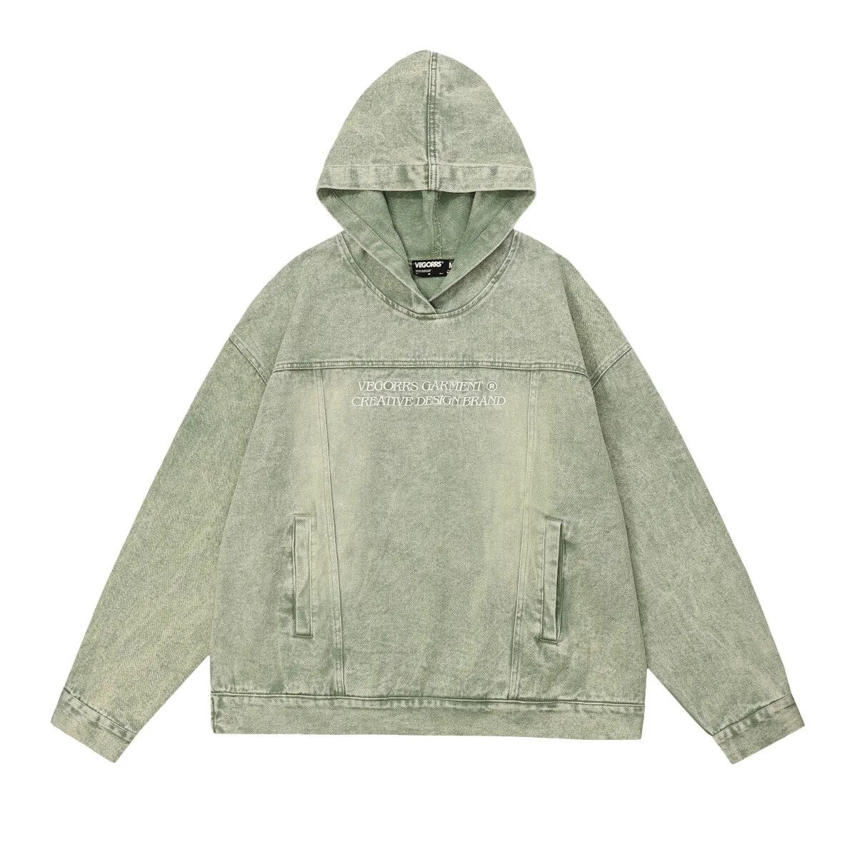パーカー・フーディ Luxury Street Wear Washed Basic Hoodie Pullover unisexual Luxury Street Wear vintage washed hoodie basic1 unisexual