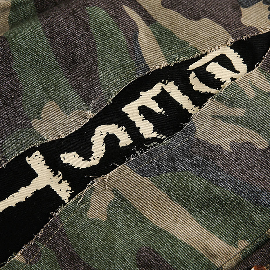 TUFF Green Camo Shirt , - Streetwear Shirt - Slick Street