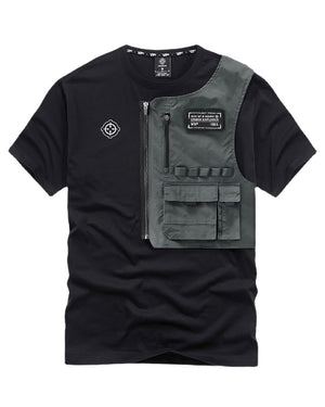 Aviator AIM Techwear T-Shirt , - Streetwear T-Shirts - Slick Street
