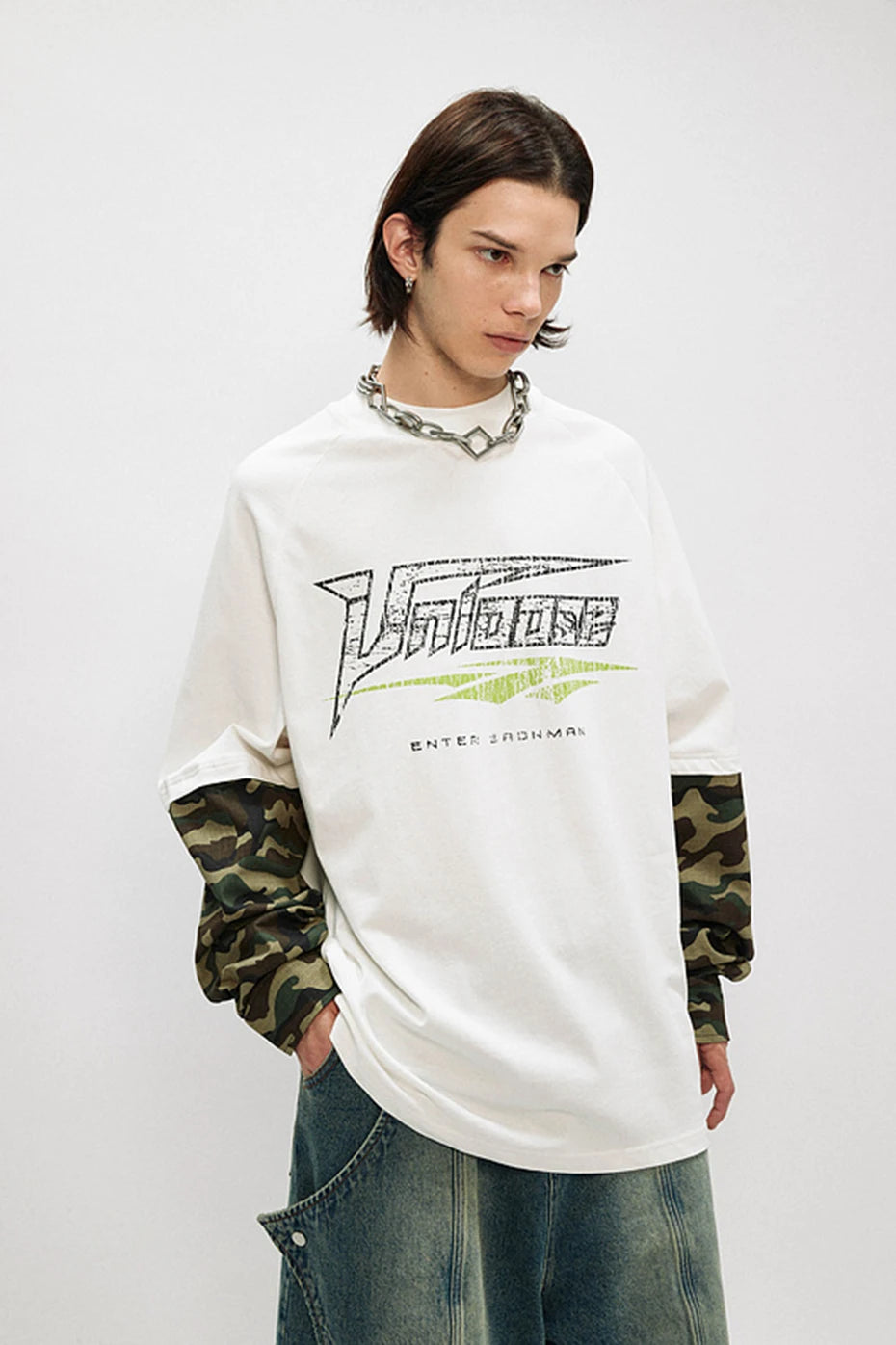 Enter Sandman Long Sleeve T-Shirt , - Streetwear T-Shirt - Slick Street
