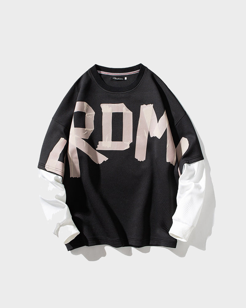 RDM Raglan Sleeve Sweatshirt , - Streetwear Sweatshirts - Slick Street