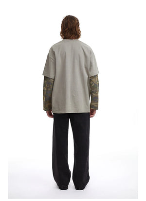 Fleetwood Mac Camo Long Sleeve T-Shirt , - Streetwear T-Shirts - Slick Street