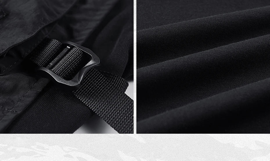 Tech Half Vest T-Shirt , - Streetwear T-Shirt - Slick Street