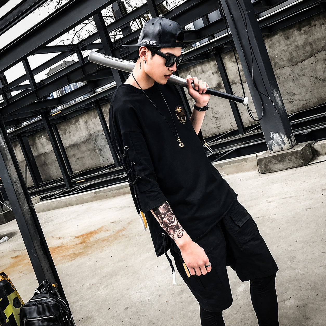 Homme T-Shirt , - Streetwear T-Shirt - Slick Street