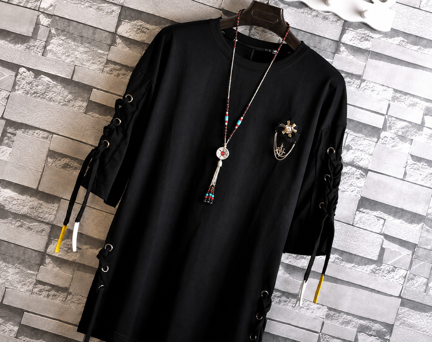 Homme T-Shirt , - Streetwear T-Shirt - Slick Street