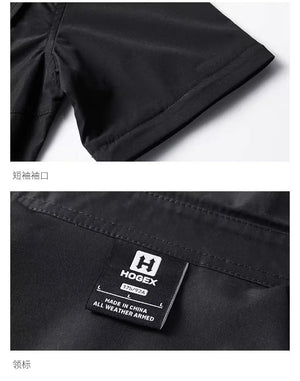 Coal Black Buckles Up Chest Pockets T-Shirt , - Streetwear T-Shirts - Slick Street