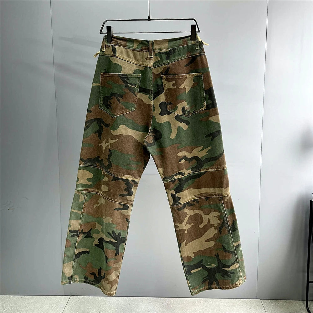 MA2 Camo Pants , - Streetwear Pants - Slick Street