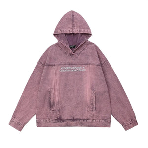 Vegorrs Garment Pullover Hoodie Purple, XS - Streetwear Hoodie - Slick Street
