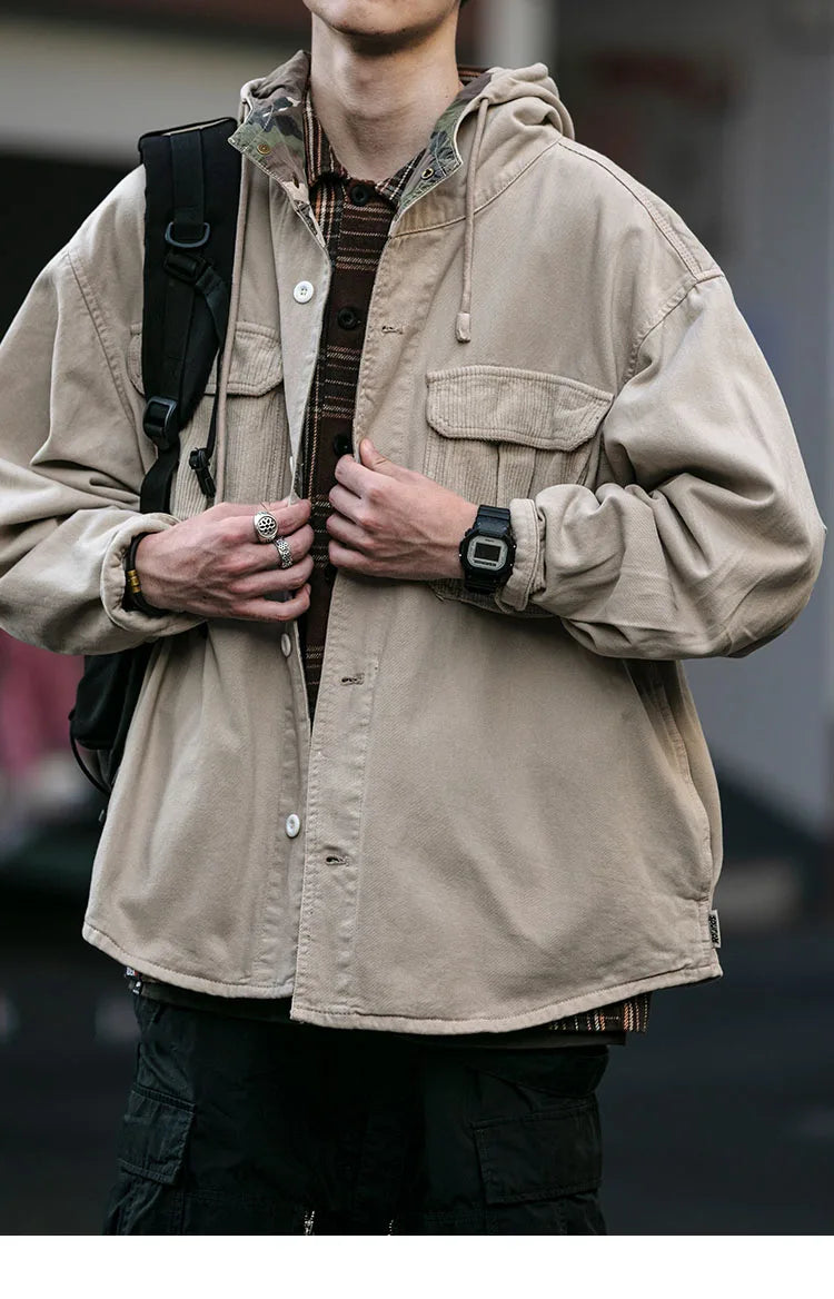 VX1 Hooded Jacket , - Streetwear Jackets - Slick Street