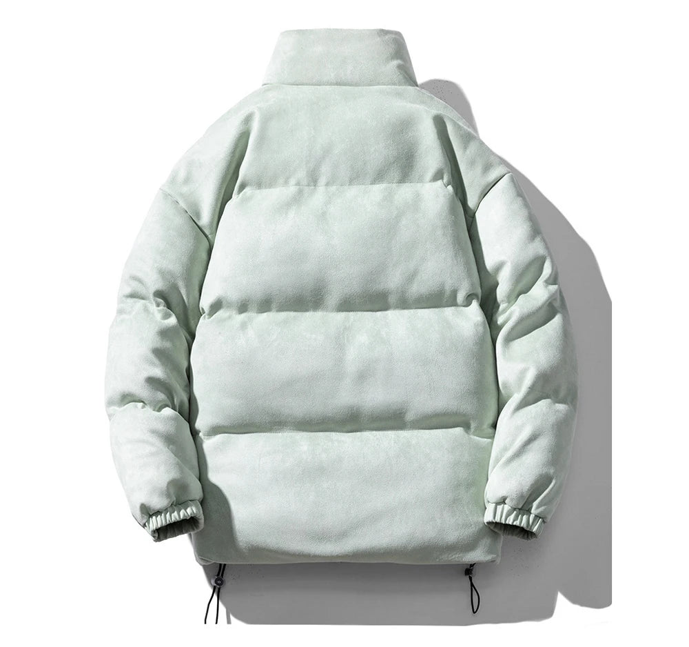 Dusky Color Padded Zipper Jacket ,  - Streetwear Jacket - Slick Street