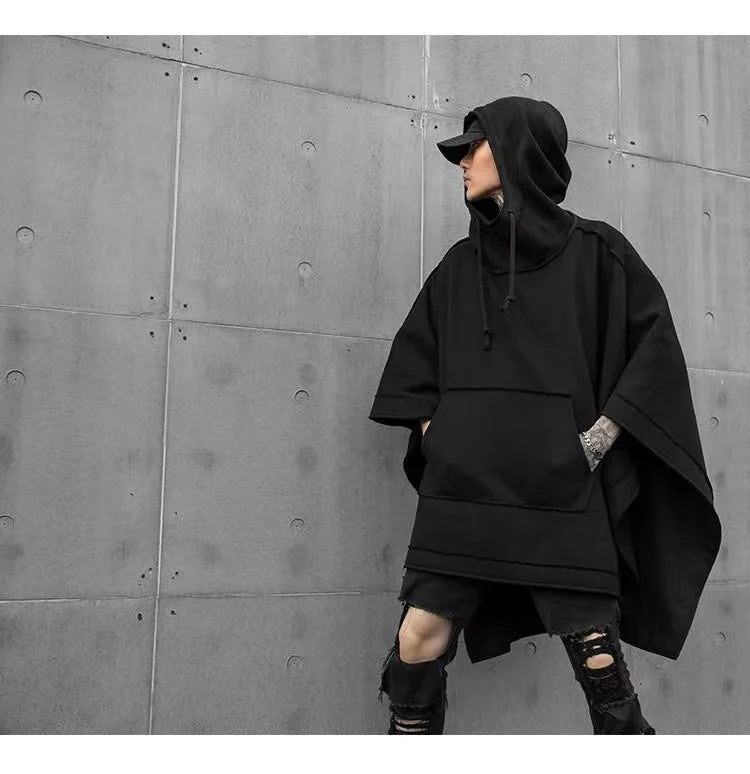BLVCK Loose Hoodie , - Streetwear Hoodie - Slick Street