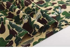 Snappy Crocodile Star Camouflage Design T-Shirt , - Streetwear T-Shirts - Slick Street