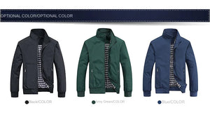 Plain Color Checkered Style Jacket , - Streetwear Jacket - Slick Street