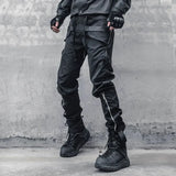 Dark Abyss V2 Cargo Pants Black, XS - Streetwear Pants - Slick Street