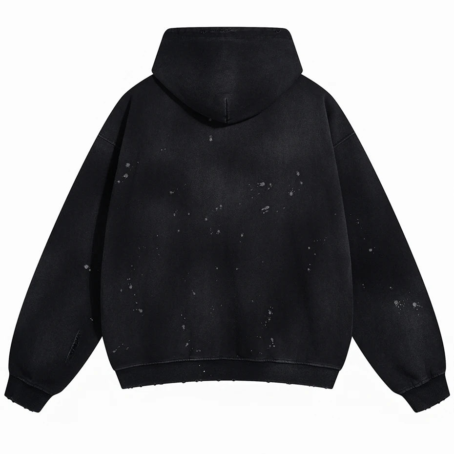 Iso Splash Abstract Pullover Hoodie , - Streetwear Hoodie - Slick Street