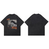 Retro Sister Super Sucker Graphic Oversized T-Shirt Black, XS - Streetwear T-Shirts - Slick Street