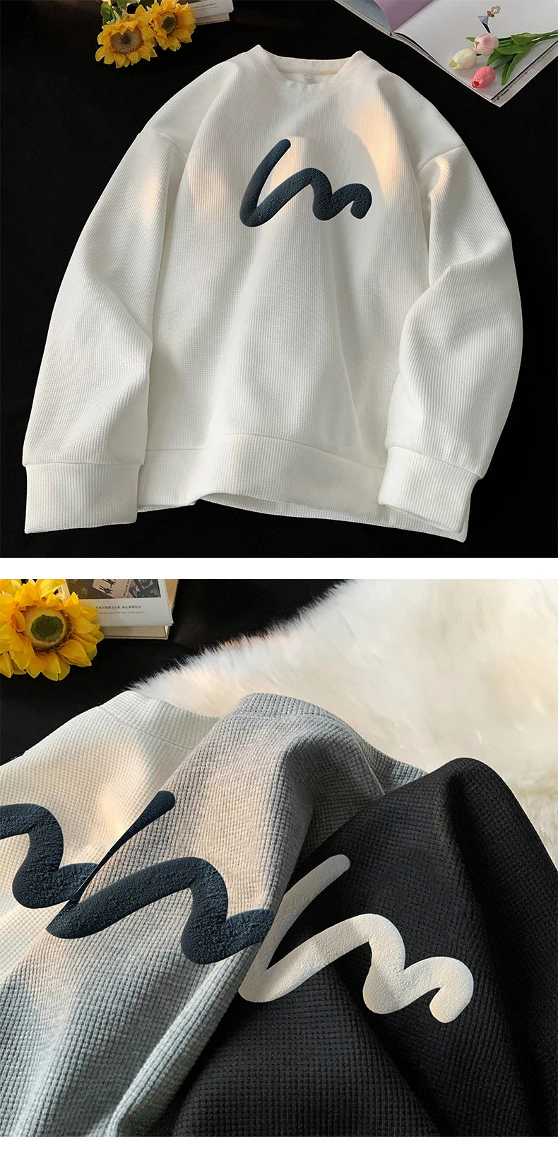 Waffle V21A Sweatshirt ,  - Streetwear Sweater - Slick Street