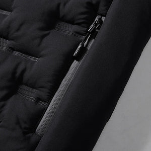 Block Pattern Vest Hoodie ,  - Streetwear Hoodie - Slick Street