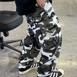 Snow X1 Camo Cargo Pants ,  - Streetwear Cargo Pants - Slick Street