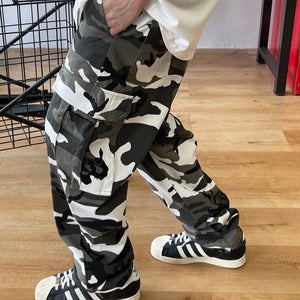 Snow X1 Camo Cargo Pants ,  - Streetwear Cargo Pants - Slick Street