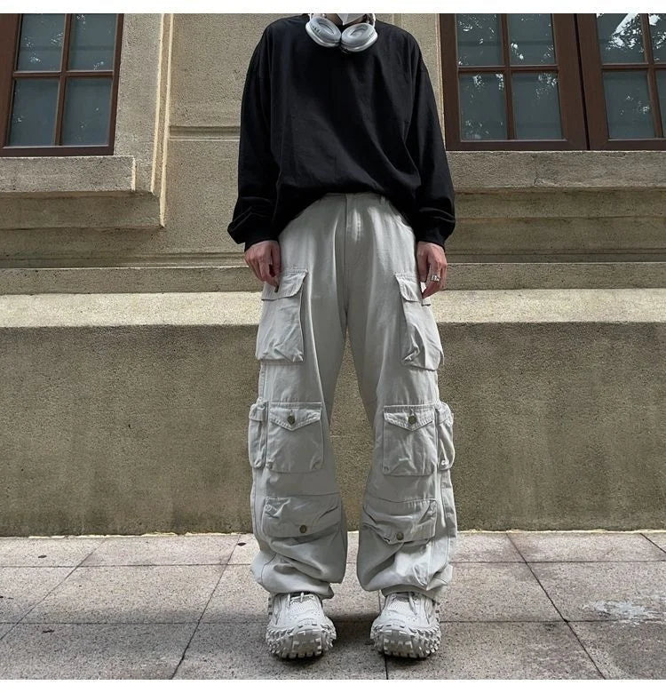 MA99 Cargo Pants , - Streetwear Cargo Pants - Slick Street