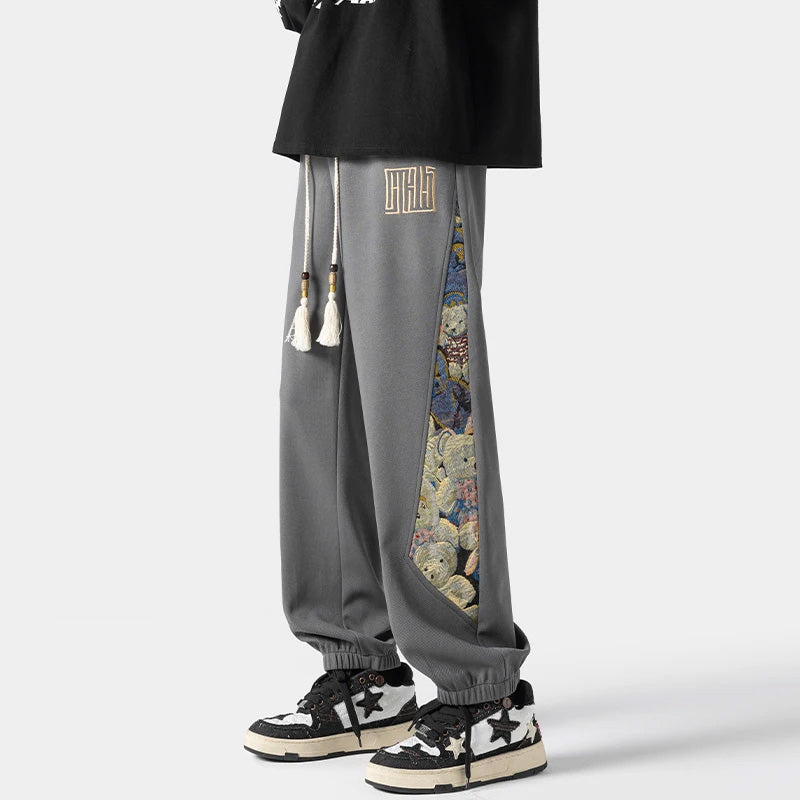 Retro Sya2 Joggers Grey, XS - Streetwear  - Slick Street