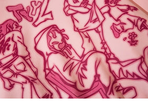 We V Cartoon Sketch Hoodie , - Streetwear Hoodie - Slick Street