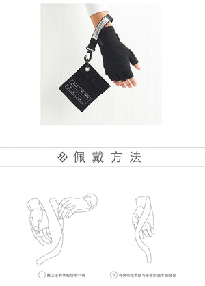Dusk Fingerless Gloves , - Streetwear gloves - Slick Street