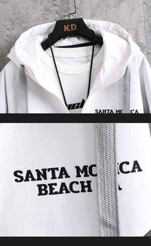 SANTA Three Color Tinted Fleece Hoodie ,  - Streetwear Hoodie - Slick Street