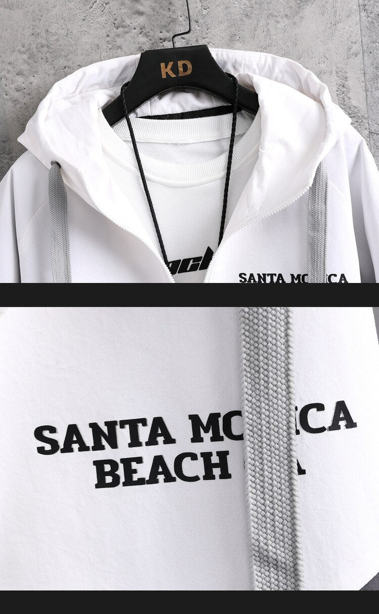 SANTA Three Color Tinted Fleece Hoodie ,  - Streetwear Hoodie - Slick Street