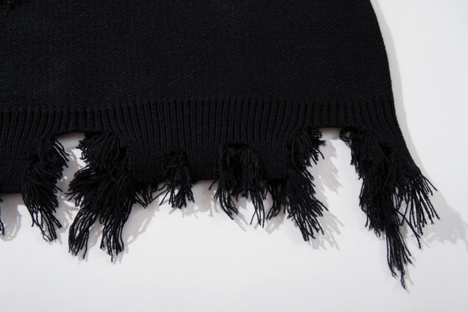 RA Distressed Sweatshirt , - Streetwear Sweatshirts - Slick Street