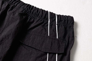 Baggy Stripe Cargo Joggers , - Streetwear - Slick Street