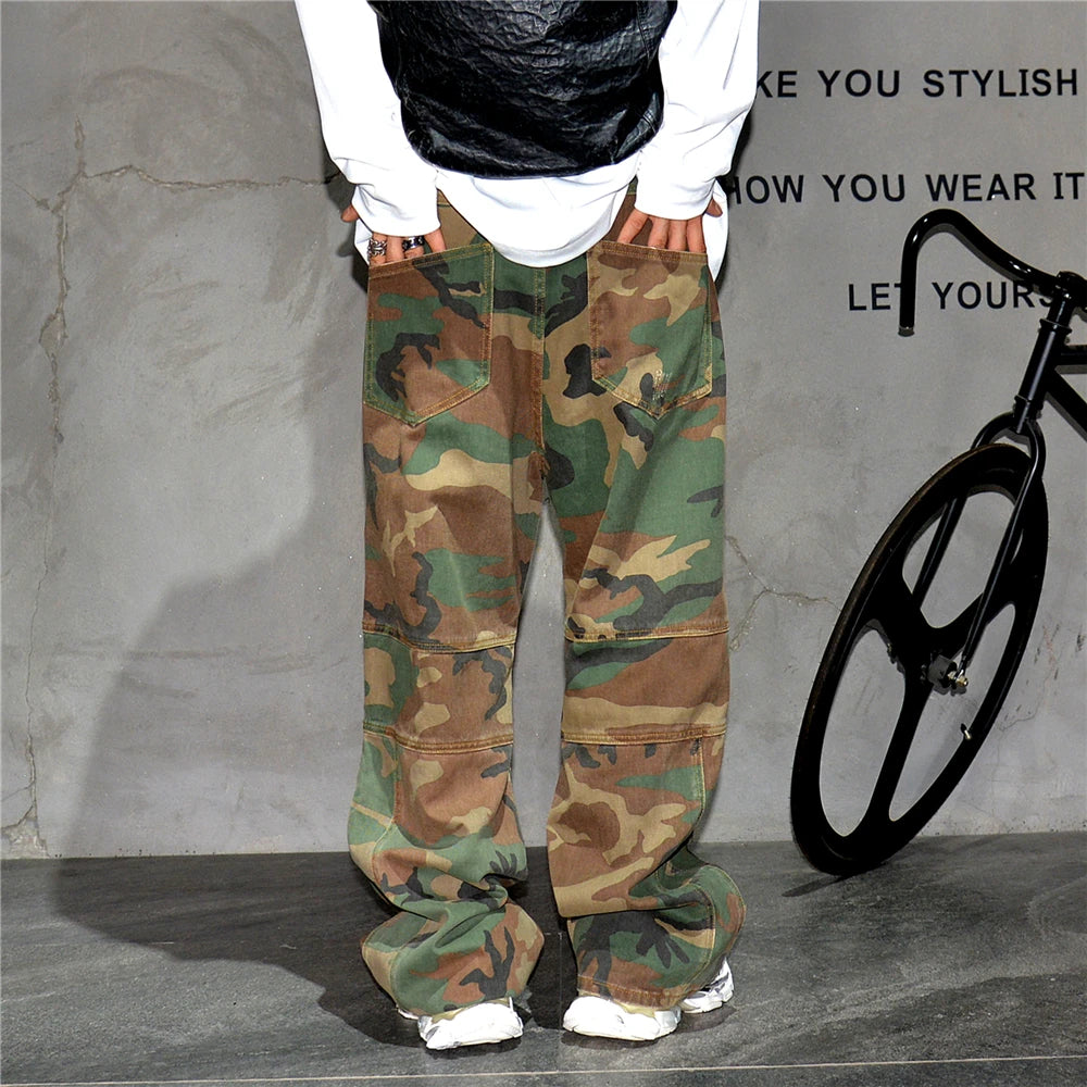 MA2 Camo Pants , - Streetwear Pants - Slick Street